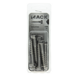 Mack 1020012 - houtdraadbout roestvrijstaal 8 st 8 x 50 mm | 5 stuks