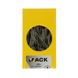 Mack 1020097 - spaanplaatschroef vz kop geelvz 200 st 4,0 x 60 mm | 2 stuks