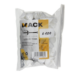 Mack 1020175 - vitnail 100 st 2x40 mm | 5 stuks