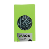 Mack 1020176 - houtdraadbout verzinkt 50 st 8 x 60 mm | 3 stuks