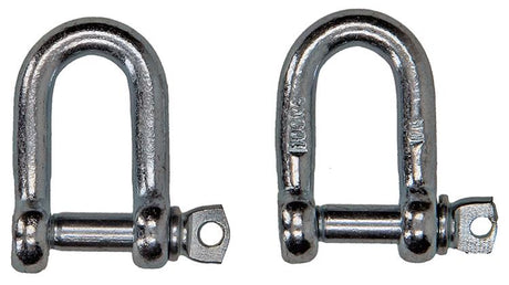 Mack 1008491 - 2 kelven recht 6mm verzinkt | 10 stuks