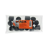 Mack 1047750 - opsteekdop kunststof zwart ø 19 mm 16 st pcs | 6 stuks