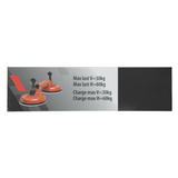 Mack 1004636 - zuignap dubbel rood ø 12cm | 4 stuks