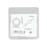 Mack 1006880 - 1 oogring dichtgelast 5x40mm bl | 5 stuks