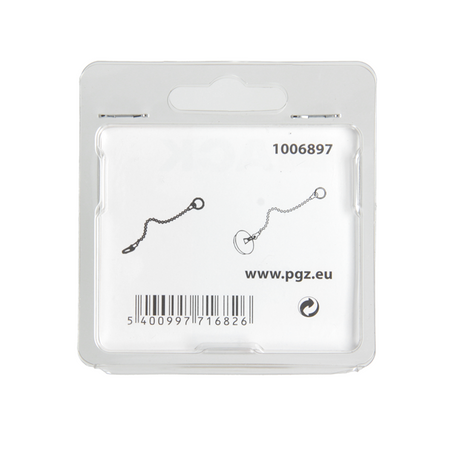 Mack 1006897 - 1 lavabokogelketting+ toebeh. bl | 5 stuks