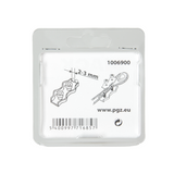 Mack 1006900 - 2 staaldraadklemmen duplex verzinkt 2-3mm bl | 5 stuks