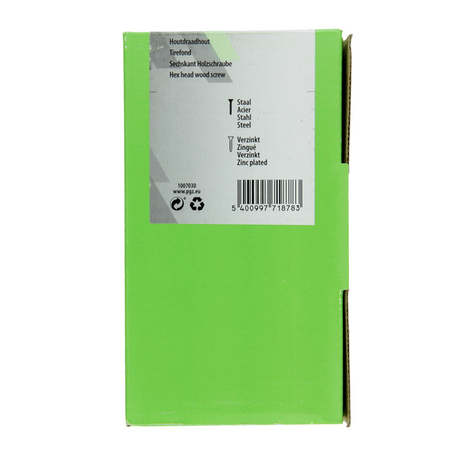 Mack 1007030 - houtdraadbout staal verzinkt 150 st 6 x 40 mm | 3 stuks