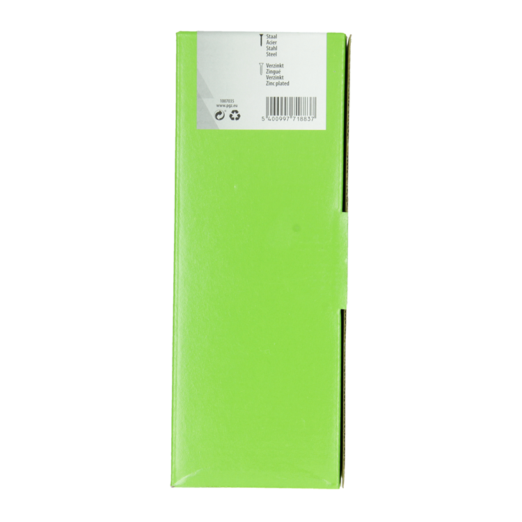 Mack 1007035 - houtdraadbout staal verzinkt 50 st 6 x 100 mm | 1 stuks