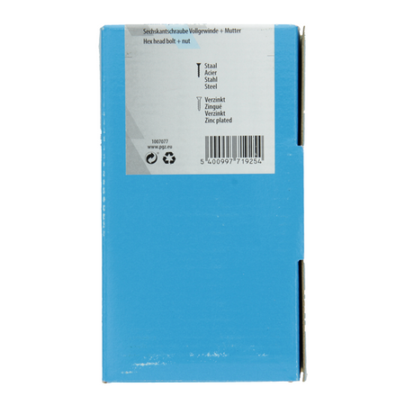 Mack 1007077 - tapbout + moer verzinkt 100 st 8 x 20 mm | 3 stuks