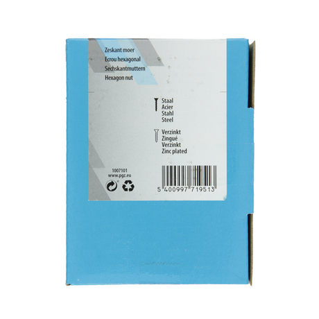 Mack 1007101 - zeskantmoeren 25 st m16 | 3 stuks