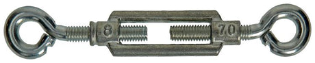 Mack 1008542 - 2 spanners 2 ogen m8 x 70mm verzinkt | 10 stuks