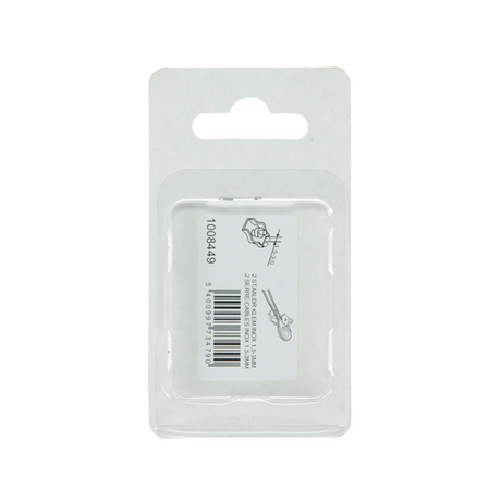 Mack 1008449 - 2 staaldraadklemmen 3mm simplex inox | 10 stuks