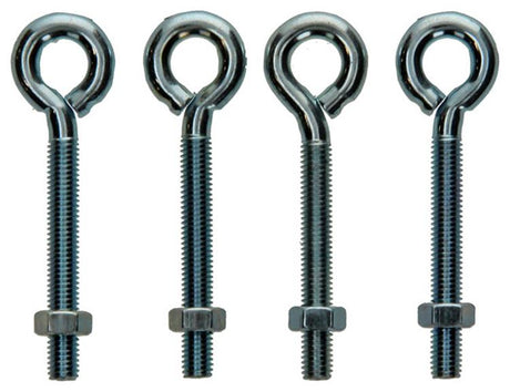 Mack 1008545 - 4 oogbouten + moer m5 x 40mm verzinkt | 10 stuks
