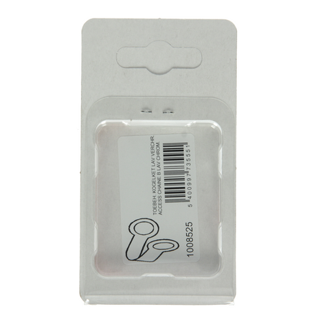 Mack 1008525 - toebehoren kogelketting lavabo verchroomd k | 5 stuks
