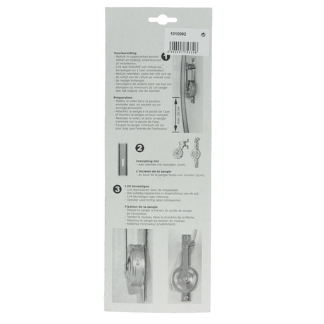 Mack 1010092 - 1 lintoproller opzet 6m 22mm | 5 stuks
