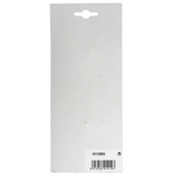 Mack 1013553 - 1 luiksluiting zwart geplast. 130mm | 3 stuks