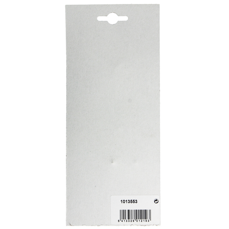 Mack 1013553 - 1 luiksluiting zwart geplast. 130mm | 3 stuks