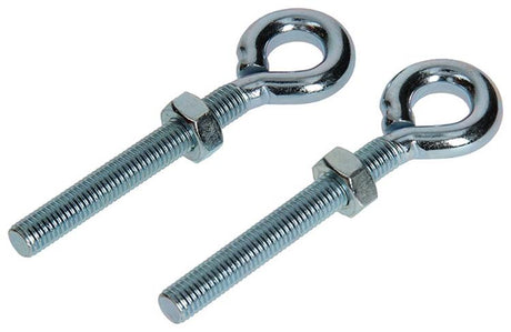 Mack 1008554 - 2 oogbouten + moer m10 x 80mm verzinkt | 10 stuks
