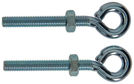 Mack 1008554 - 2 oogbouten + moer m10 x 80mm verzinkt | 10 stuks