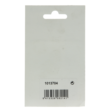 Mack 1013704 - 12 unitaschroeven met afdekkapwit m 6,3 x 40 mm | 10 stuks
