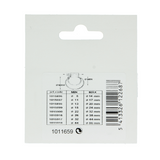 Mack 1011659 - 2 mini spanringen verzinkt 13x15mm | 10 stuks