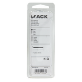 Mack 1017150 - nagel platte kop staal verzinkt 100 gr 1,8 x 30 mm | 5 stuks