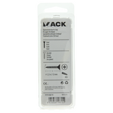Mack 1017213 - spaanplaatschroef vz kop geelverz.65 st 2,5 x 12 mm | 10 stuks