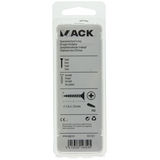 Mack 1017257 - spaanplaatschroef vz kop geelverz.10 st 5,0 x 50 mm | 10 stuks