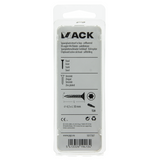 Mack 1017307 - spaanplschr.vzkop-zelfb. geelverz.12 st 4,5 x 50 mm | 10 stuks