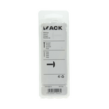 Mack 1017336 - afdekkapje kunststof beige 40 st | 10 stuks