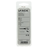 Mack 1019648 - houtschroef verzonken kop messing 12st 3,0 x 20 mm | 10 stuks