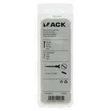 Mack 1019649 - houtschroef verzonken kop messing 11st 3,0 x 25 mm | 10 stuks