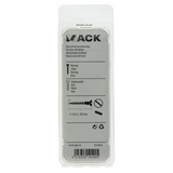 Mack 1019654 - houtschroef verzonken kop messing 7 st 4,0 x 30 mm | 10 stuks