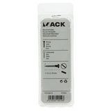 Mack 1019666 - houtschroef bolkop messing 5 st 4,5 x 40 mm | 10 stuks