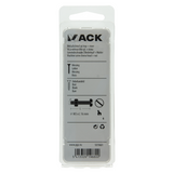 Mack 1019681 - metaalschroef cyl.kop + moer messing 8st m3 x 16 mm | 10 stuks
