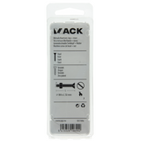 Mack 1017496 - metaalschroef verz. kop + moer verz. 9 st m4 x 50 mm | 10 stuks
