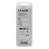 Mack 1017497 - metaalschroef verz. kop + moer verz. 6 st m4 x 60 mm | 10 stuks
