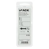 Mack 1017499 - metaalschroef verz. kop + moer verz. 16st m5 x 16 mm | 10 stuks