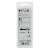 Mack 1017500 - metaalschroef verz. kop + moer verz. 15st m5 x 20 mm | 10 stuks