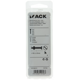 Mack 1017503 - metaalschroef verz. kop + moer verz. 10st m5 x 40 mm | 10 stuks