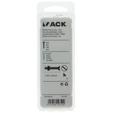 Mack 1017507 - metaalschroef verz. kop + moer verz. 5 st m5 x 80 mm | 10 stuks