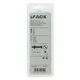 Mack 1017511 - metaalschroef verz. kop + moer verz. 6 st m6 x 40 mm | 10 stuks