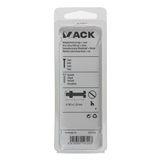 Mack 1017516 - metaalschroef cyl. kop + moer verz. 24 st m3 x 20 mm | 10 stuks