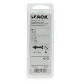 Mack 1017521 - metaalschroef cyl. kop + moer verz. 12 st m4 x 40 mm | 10 stuks