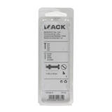 Mack 1017526 - metaalschroef cyl. kop + moer verz. 13 st m5 x 30 mm | 10 stuks