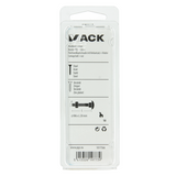 Mack 1017566 - houtbout + moer staal verzinkt10 st m6 x 20 mm | 5 stuks