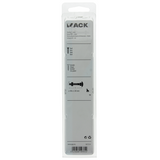 Mack 1017574 - houtbout + moer staal verzinkt4 st m6 x 80 mm | 5 stuks