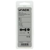 Mack 1017601 - tapbout + moer staal verzinkt 12 st m5 x 30 mm | 10 stuks