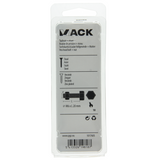 Mack 1017605 - tapbout + moer staal verzinkt 14 st m6 x 20 mm | 10 stuks