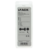 Mack 1017616 - tapbout + moer staal verzinkt 4 st m8 x 50 mm | 10 stuks